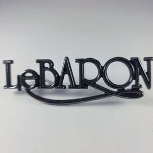 Chrysler Imperial LeBaron Emblem